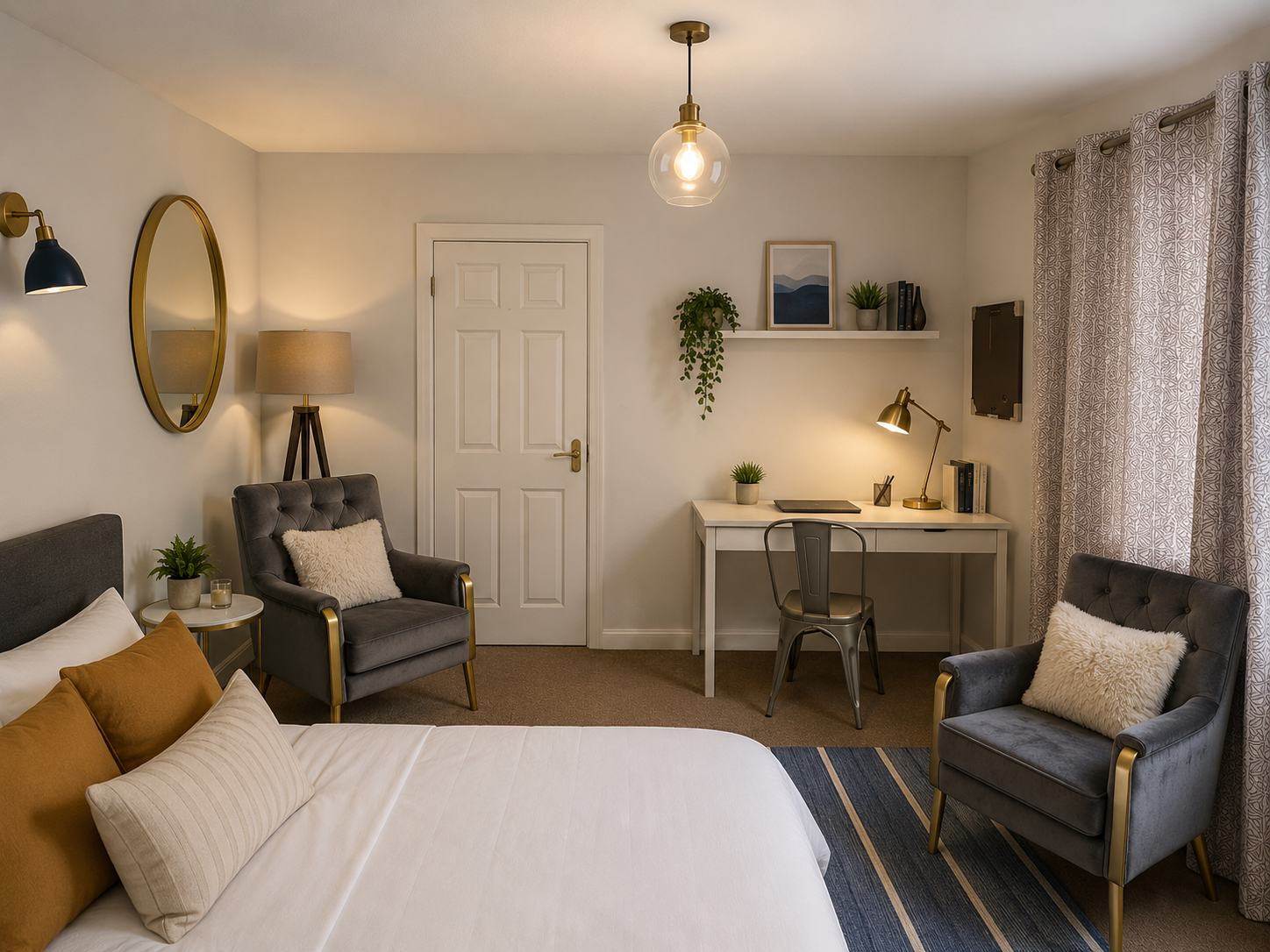 Bedroom after design