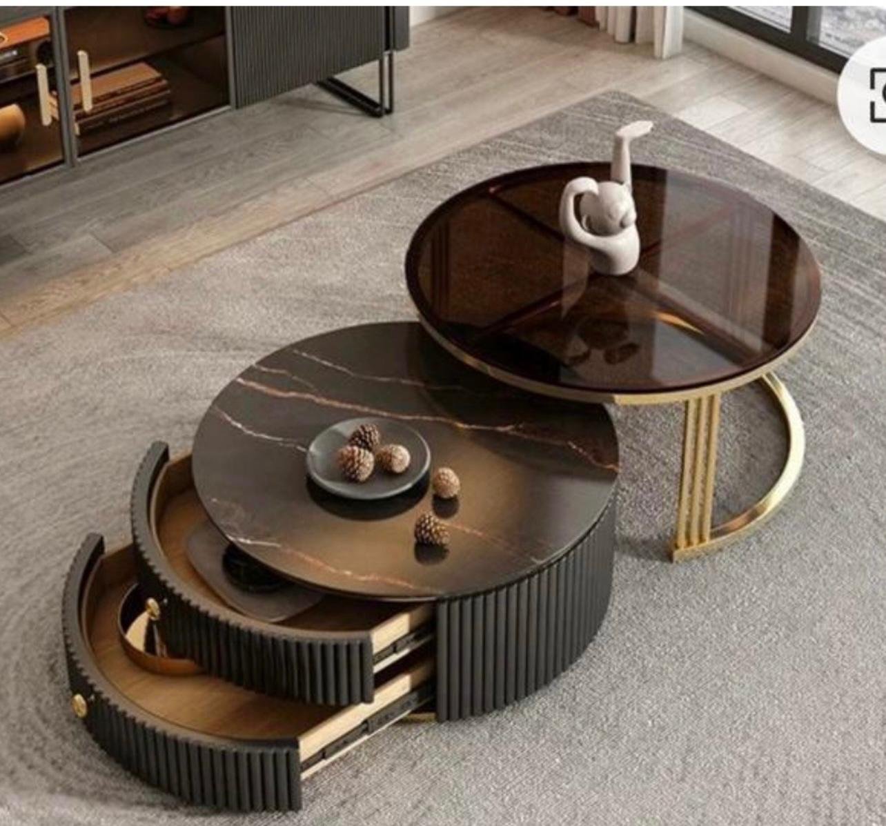 NORMY 2-PIECE LIVING ROOM TABLE SET
