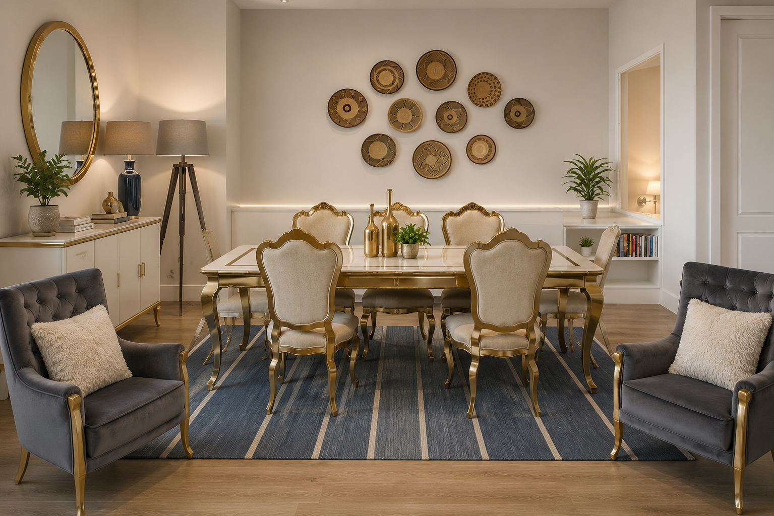 Interior design after transformation