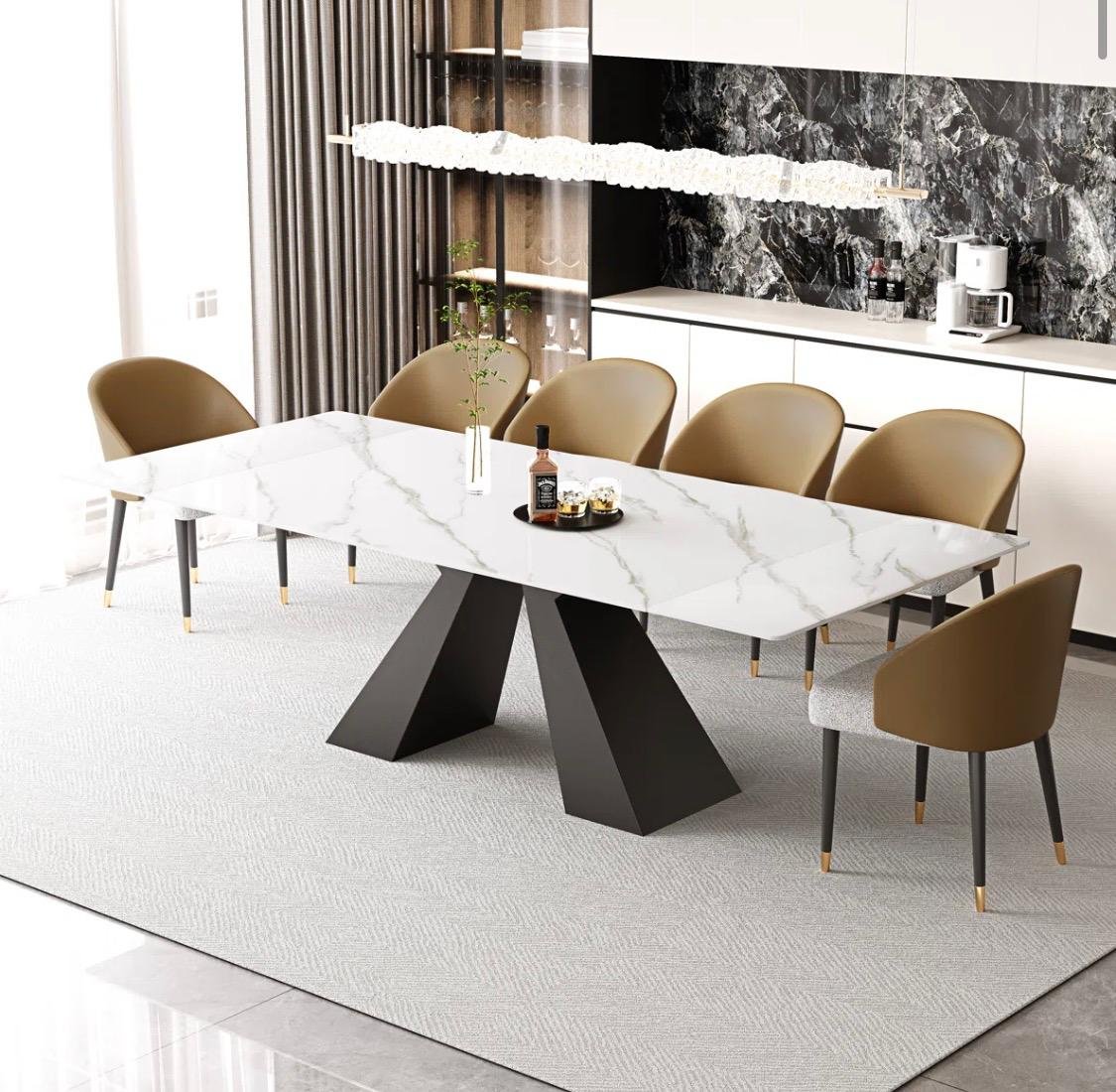 Modern Marble Dining Set