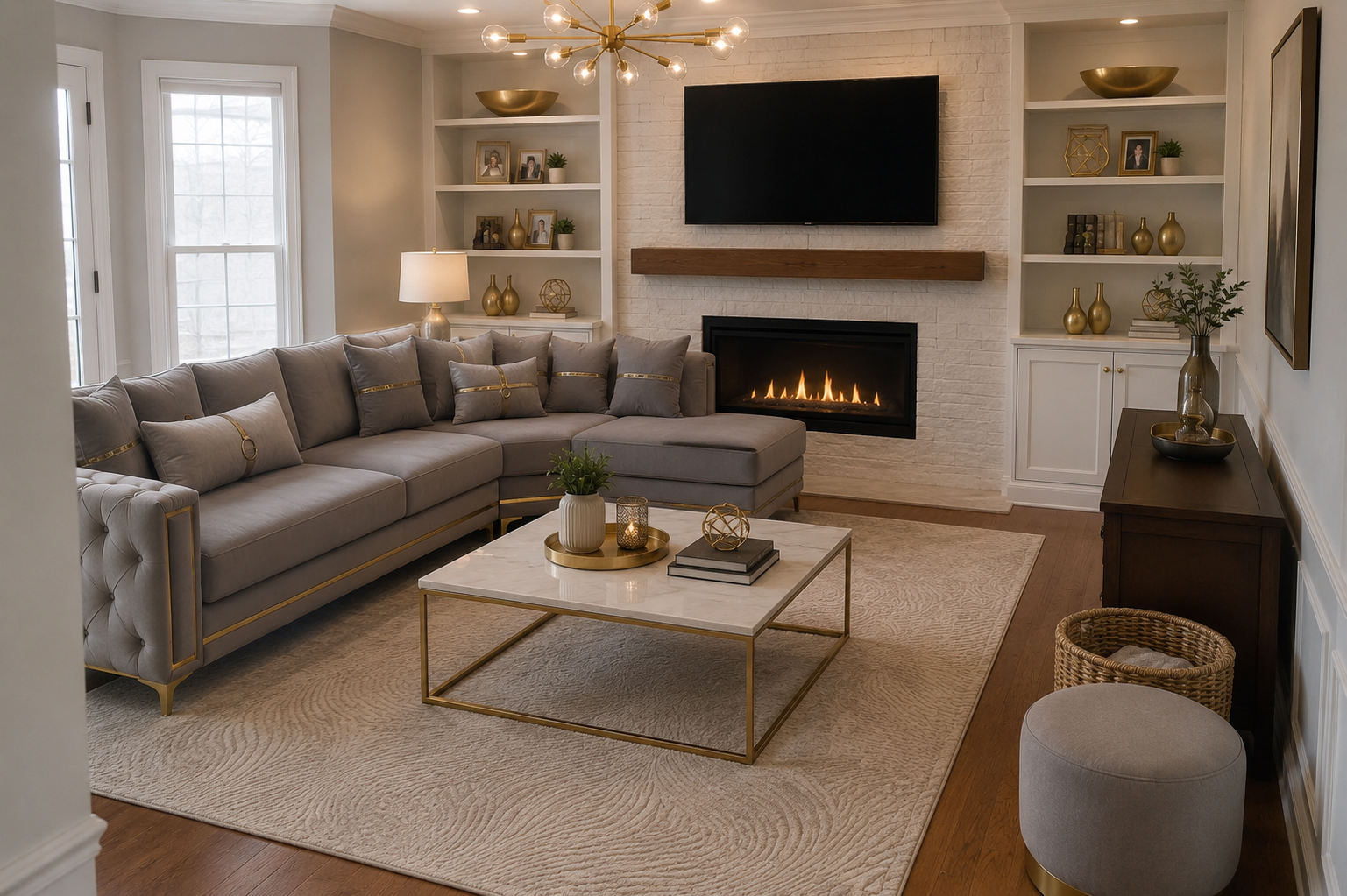 Family room after design