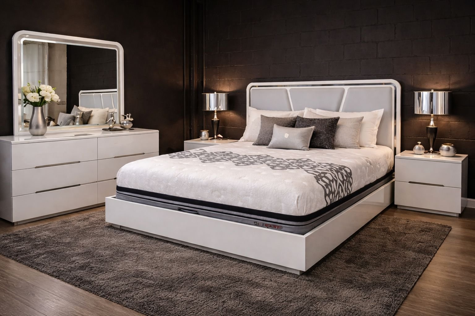 Blue Princess Kids Bed