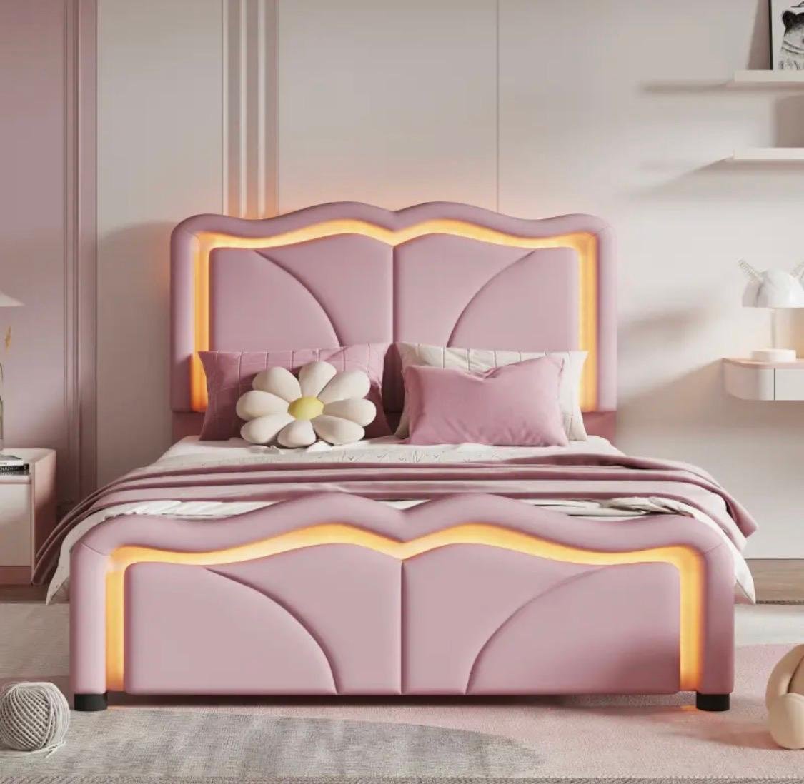 Kids LED Bed